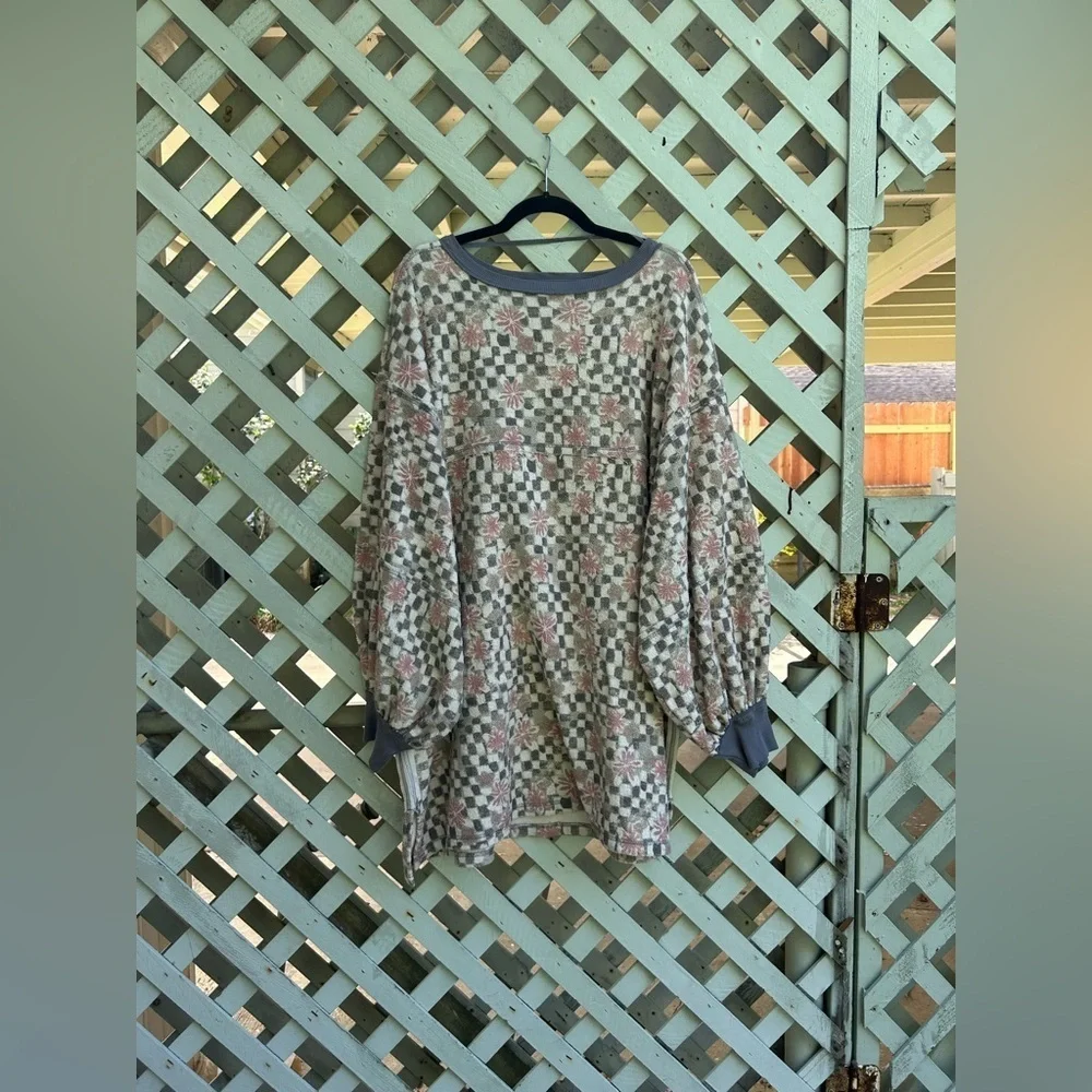 Free people We The Free Coastal Printed Crew